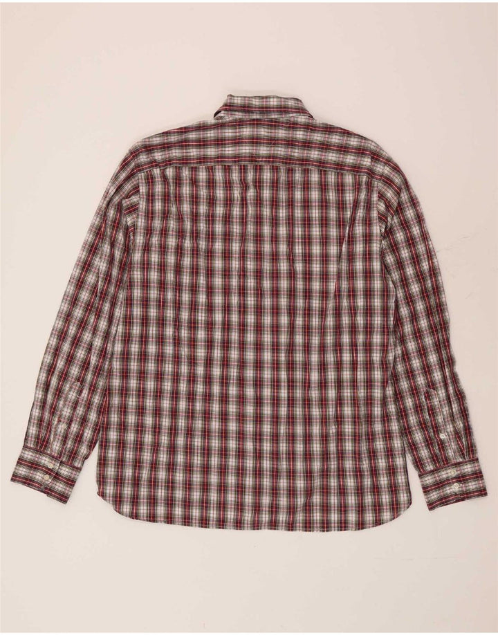 Ανδρικό πουκάμισο Tommy Hilfiger XL Red Check Cotton