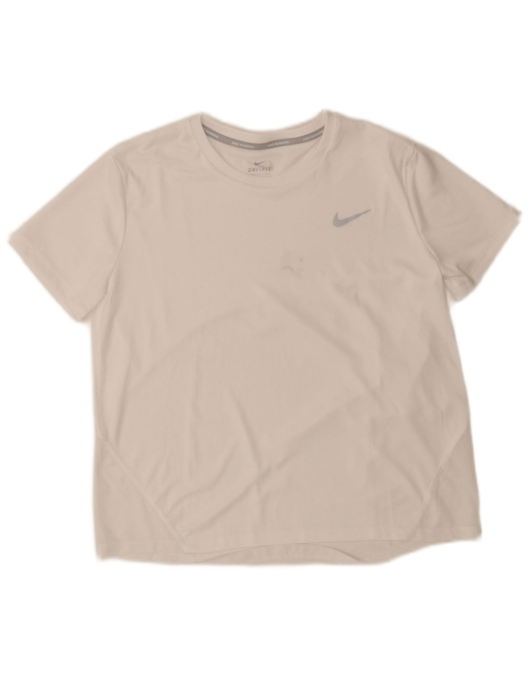 Ανδρικό μπλουζάκι Nike Dri Fit, μεσαίο λευκό