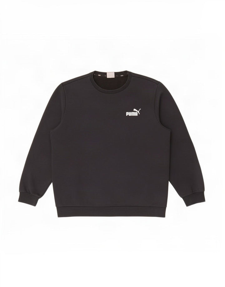 Ανδρικό φούτερ Puma Jumper μεγάλο μαύρο βαμβακερό