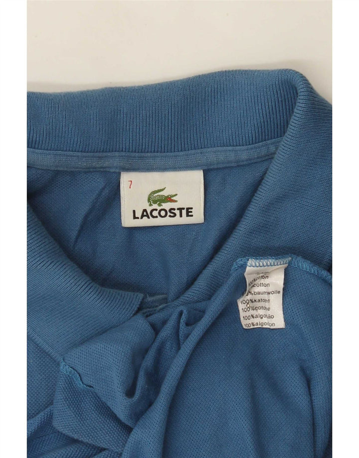 Ανδρικό πουκάμισο πόλο Lacoste 7 2XL Μπλε βαμβακερό