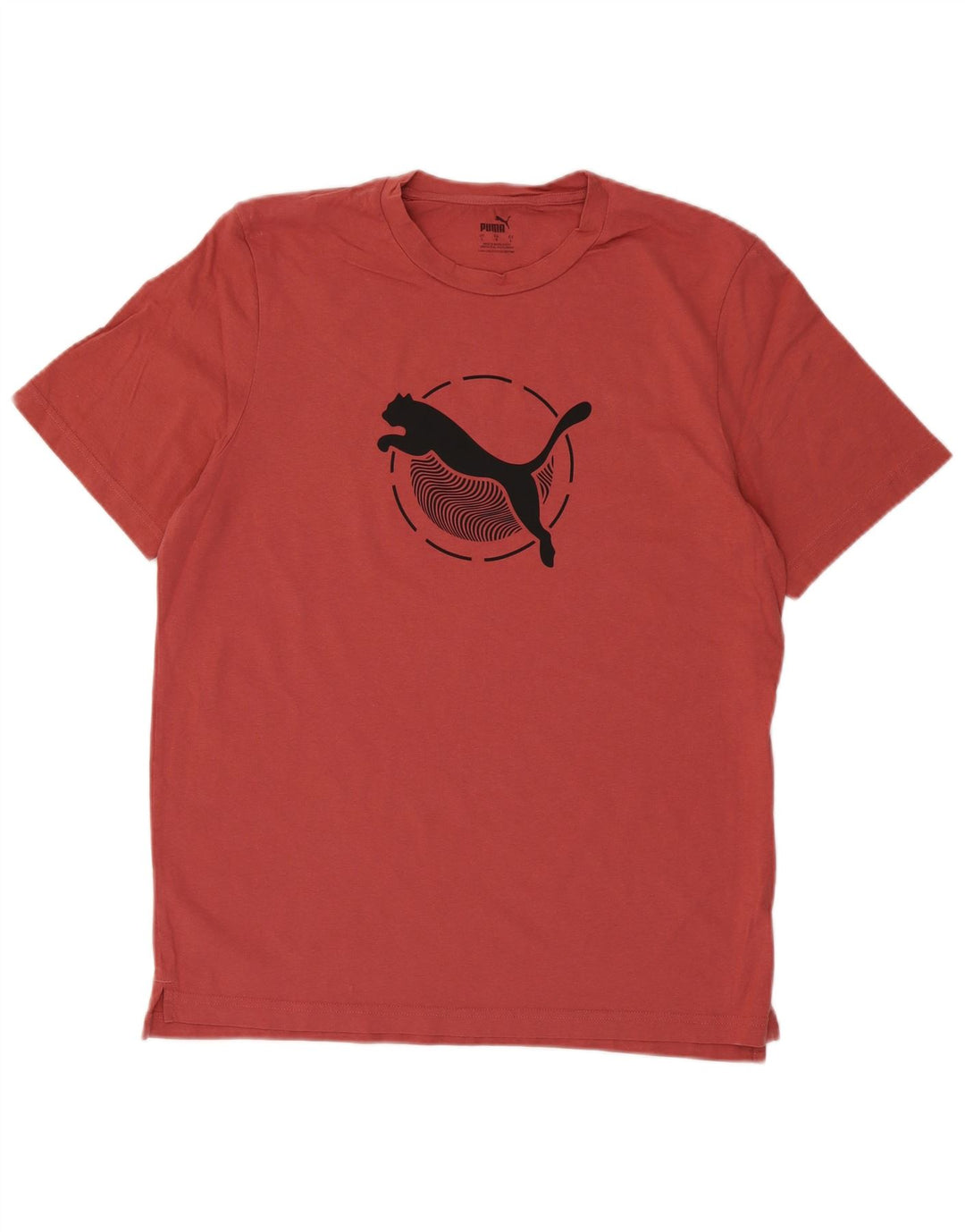 Ανδρικό γραφικό T-Shirt Puma Top μεγάλο κόκκινο βαμβακερό