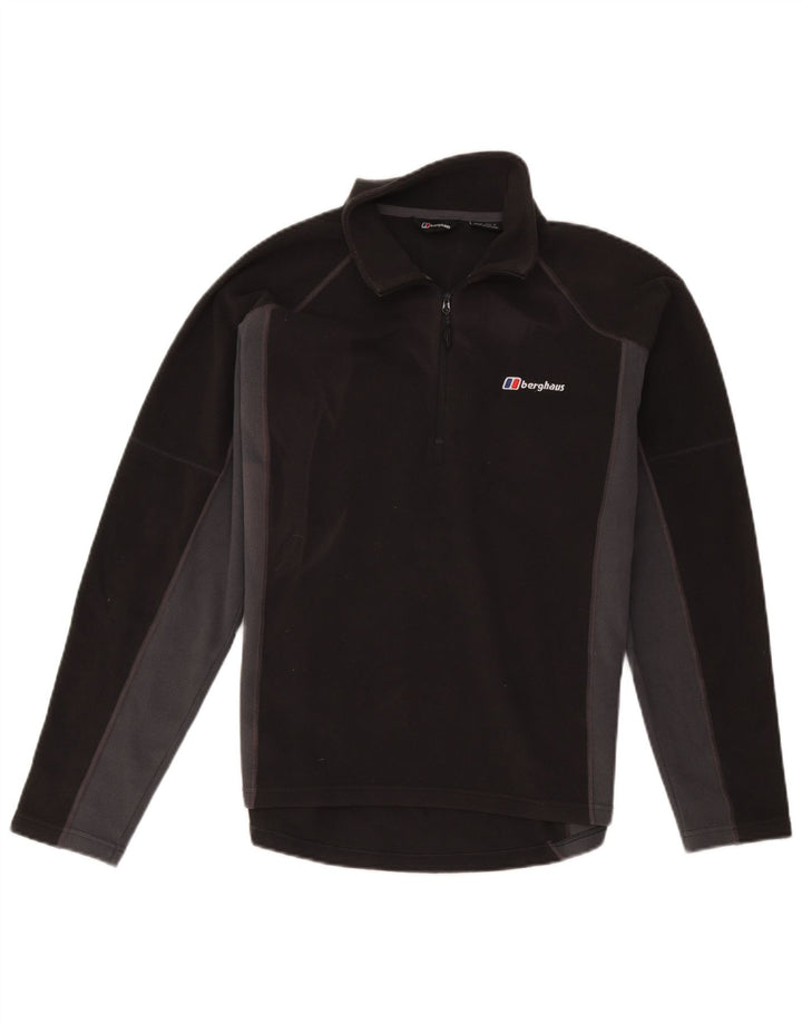 Ανδρικό φερμουάρ Berghaus Fleece Jumper με μεσαίο μαύρο χρώμα