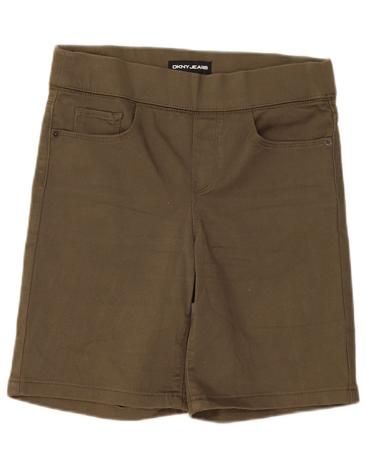 Dkny Γυναικείο Casual Σορτς Μικρό W27 Χακί Βαμβακερό