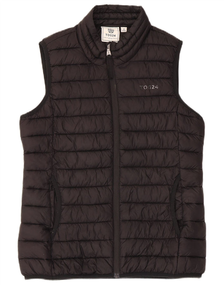 TOG 24 Γυναικείο padded Gilet UK 12 Medium Black Polyester