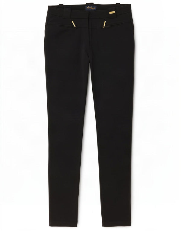 Luisa Spagnoli Γυναικείο Skinny Casual Παντελόνι IT 44 Medium W30 L31 Μαύρο
