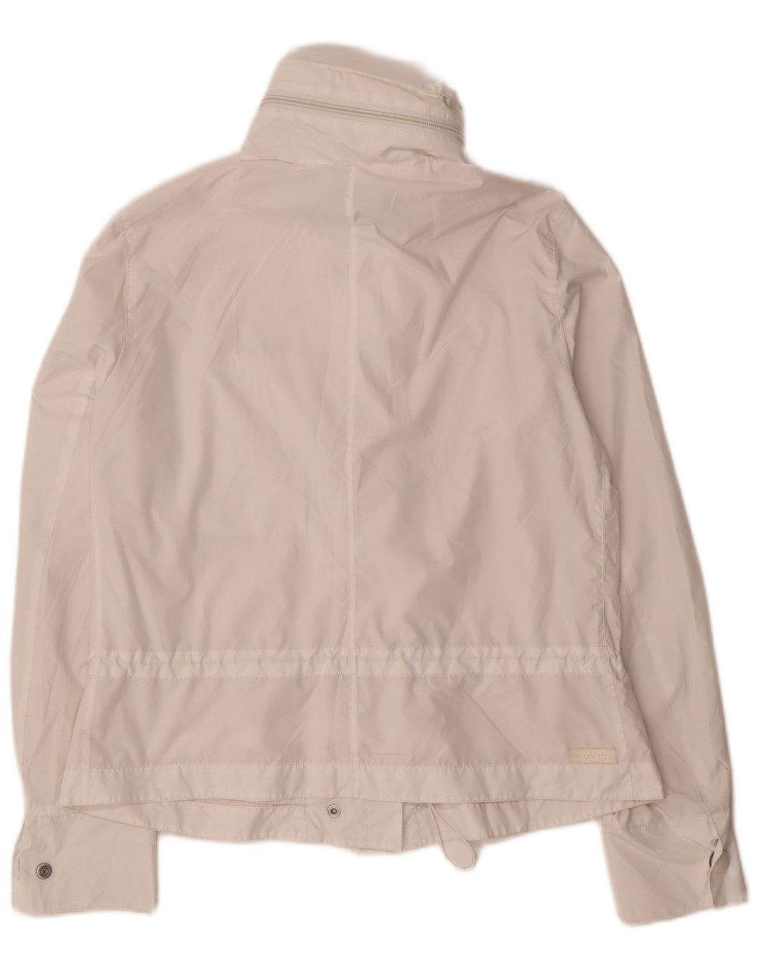 Armani Jeans Γυναικείο Αντιανεμικό Μπουφάν UK 8 Small White Polyester