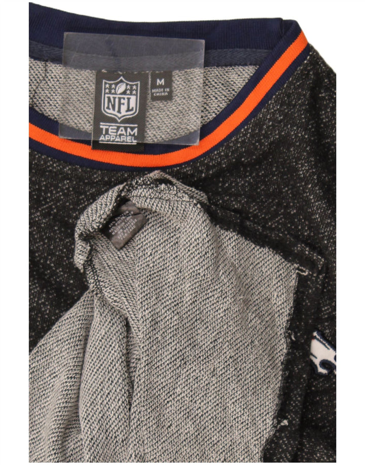 Ανδρικό NFL Denver Broncos γραφικό φούτερ Jumper Medium Grey Flecked
