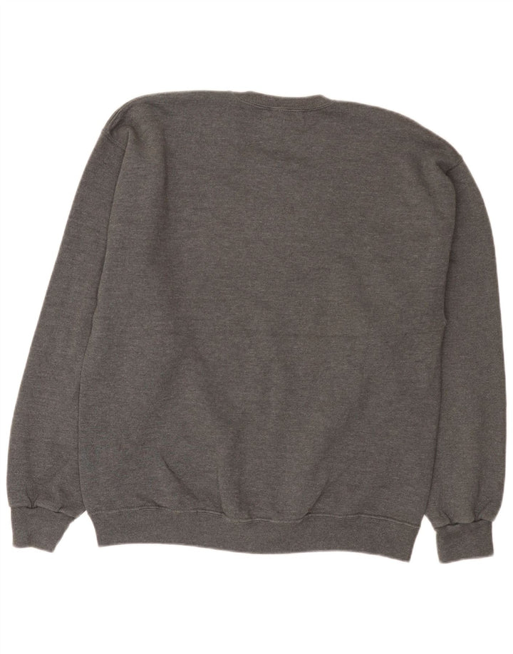 Russell Αθλητικό Ανδρικό Φούτερ Jumper Μεγάλο Γκρι Πολυεστέρας