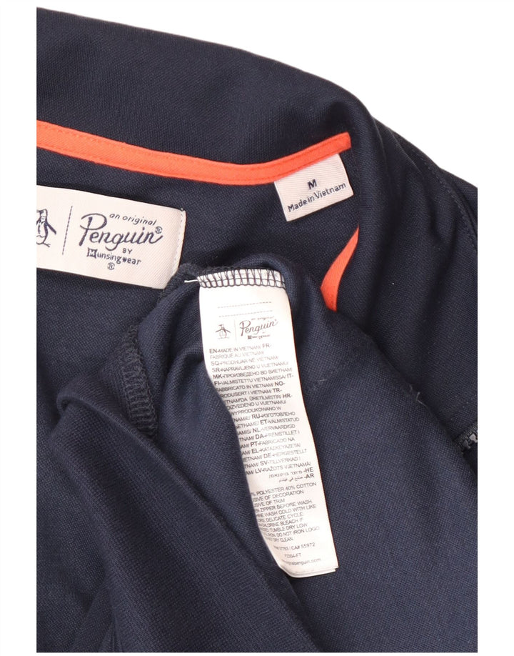 Ανδρική φόρμα Penguin Top Jacket Medium Navy Blue Colourblock Sports