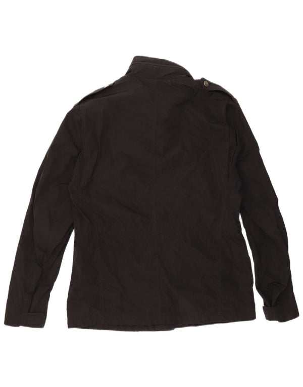 Calvin Klein Jeans Ανδρικό Military Jacket UK 40 Large Black Polyester