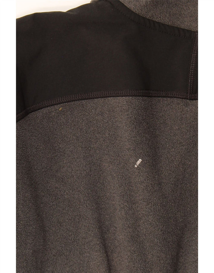 The North Face Ανδρικό Fleece Jacket UK 36 Small Grey Colourblock Polyester
