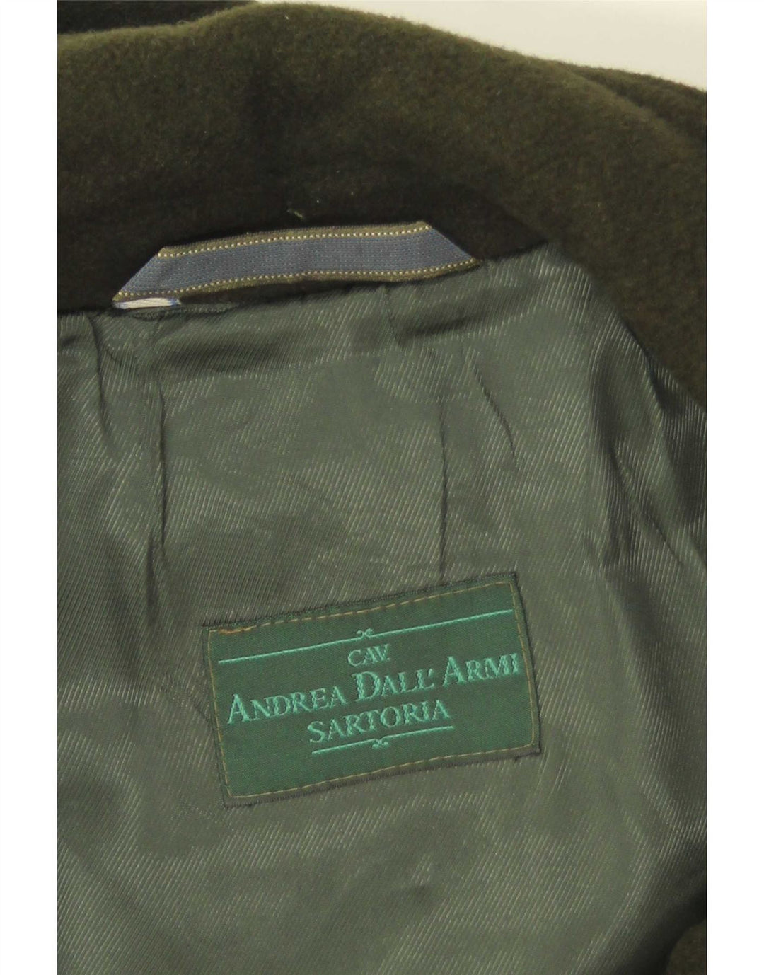 Vintage γυναικείο παλτό Duffle με κουκούλα UK 14 Medium Green