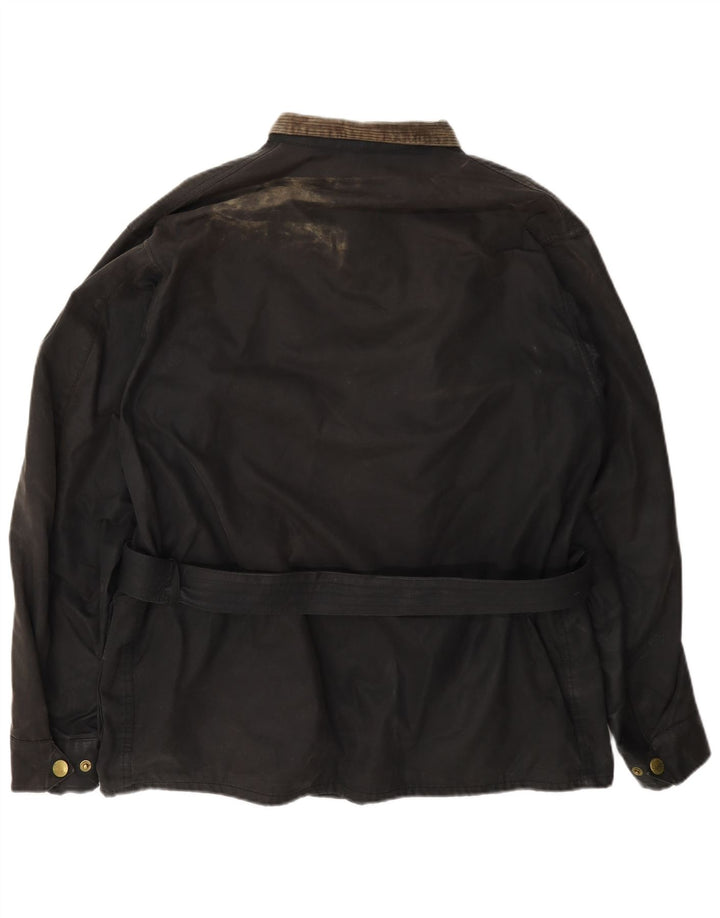 Ανδρικό κερωμένο βαμβακερό μπουφάν Barbour UK 44 Large Brown