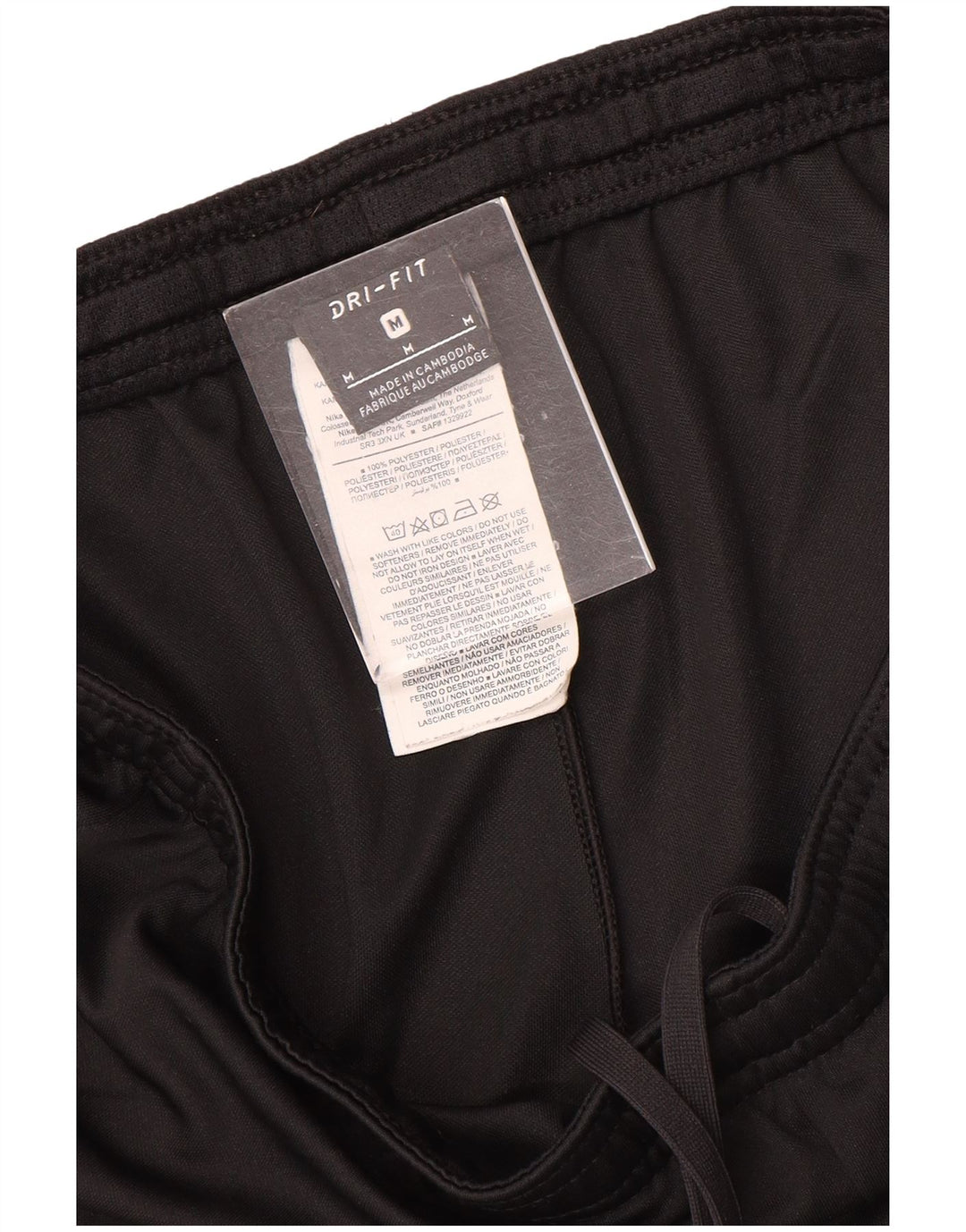 Ανδρικά σορτς Nike Dri Fit Sport σορτς μεσαίου μαύρου χρώματος πολυεστέρα
