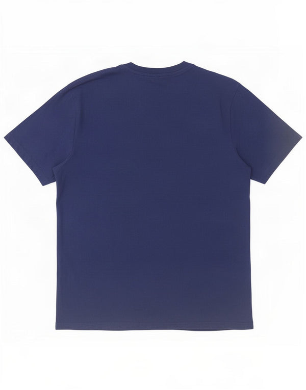 Ben Sherman Ανδρικό γραφικό T-Shirt Top Large Navy Blue από βαμβάκι