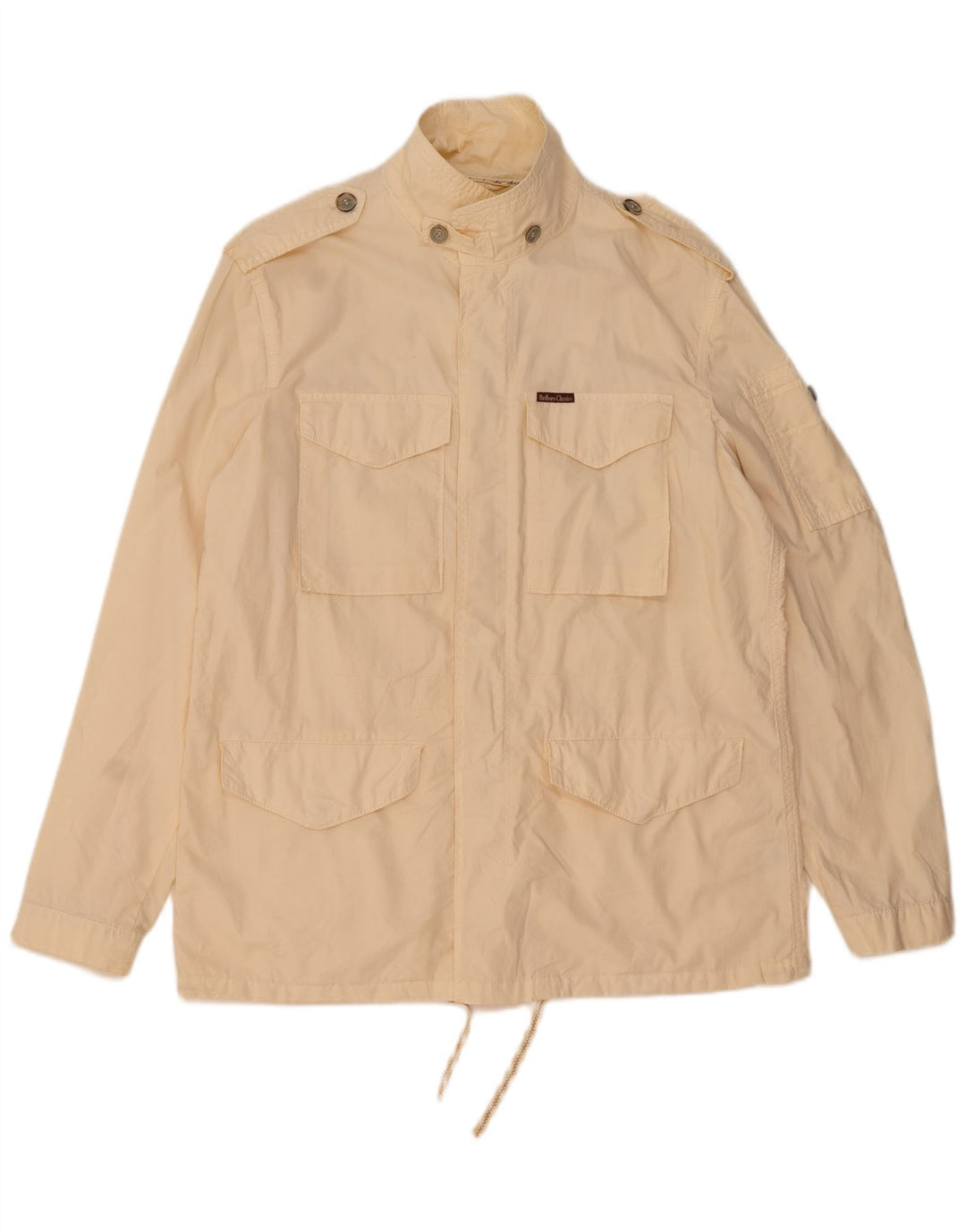 Ανδρικό Utility Μπουφάν Marlboro Classics UK 42 XL Μπεζ βαμβακερό