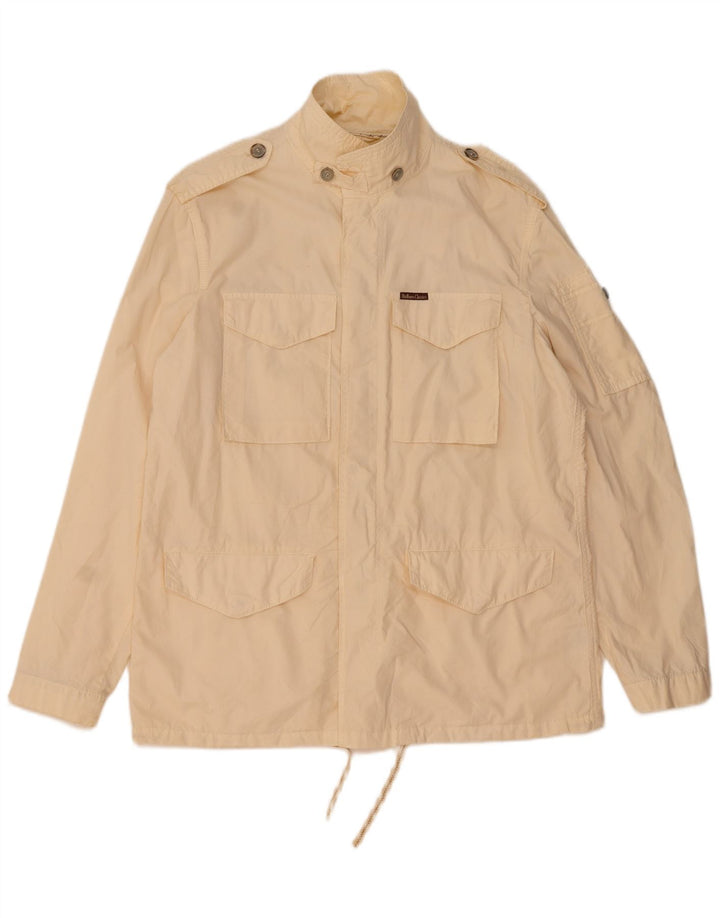 Ανδρικό Utility Μπουφάν Marlboro Classics UK 42 XL Μπεζ βαμβακερό