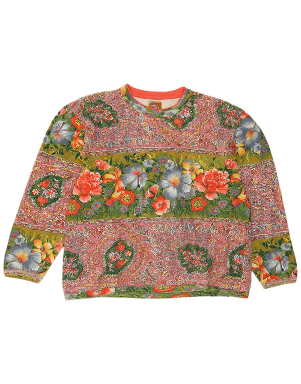 American System Γυναικεία Φούτερ Jumper UK 14 Large Πολύχρωμη