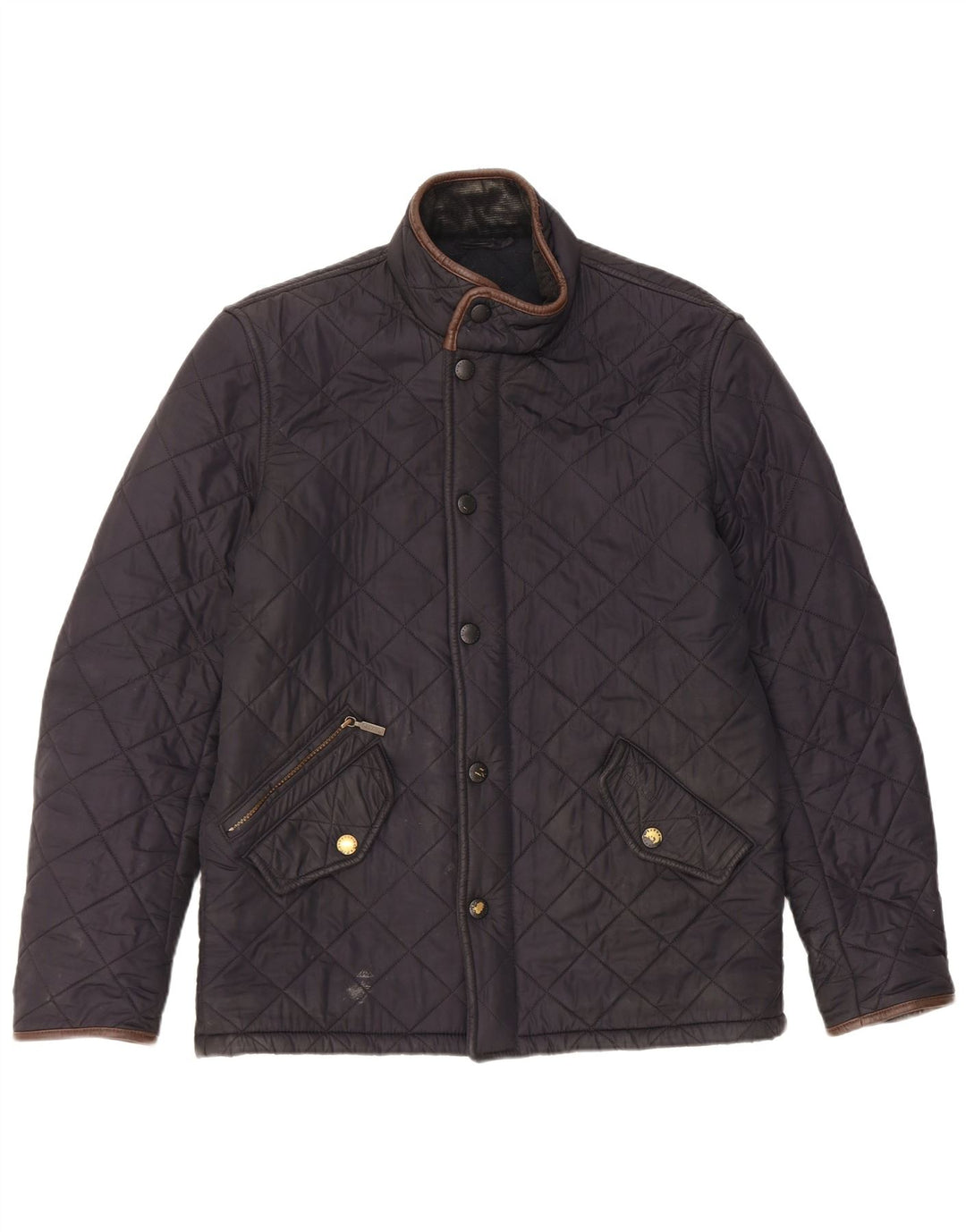 Ανδρικό καπιτονέ μπουφάν Barbour UK 36 Small Navy Blue Polyester