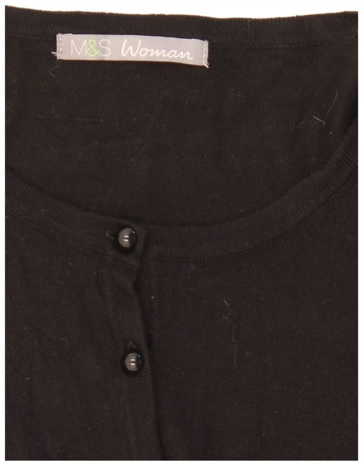 Γυναικεία ζακέτα Marks & Spencer UK 14 Medium Black