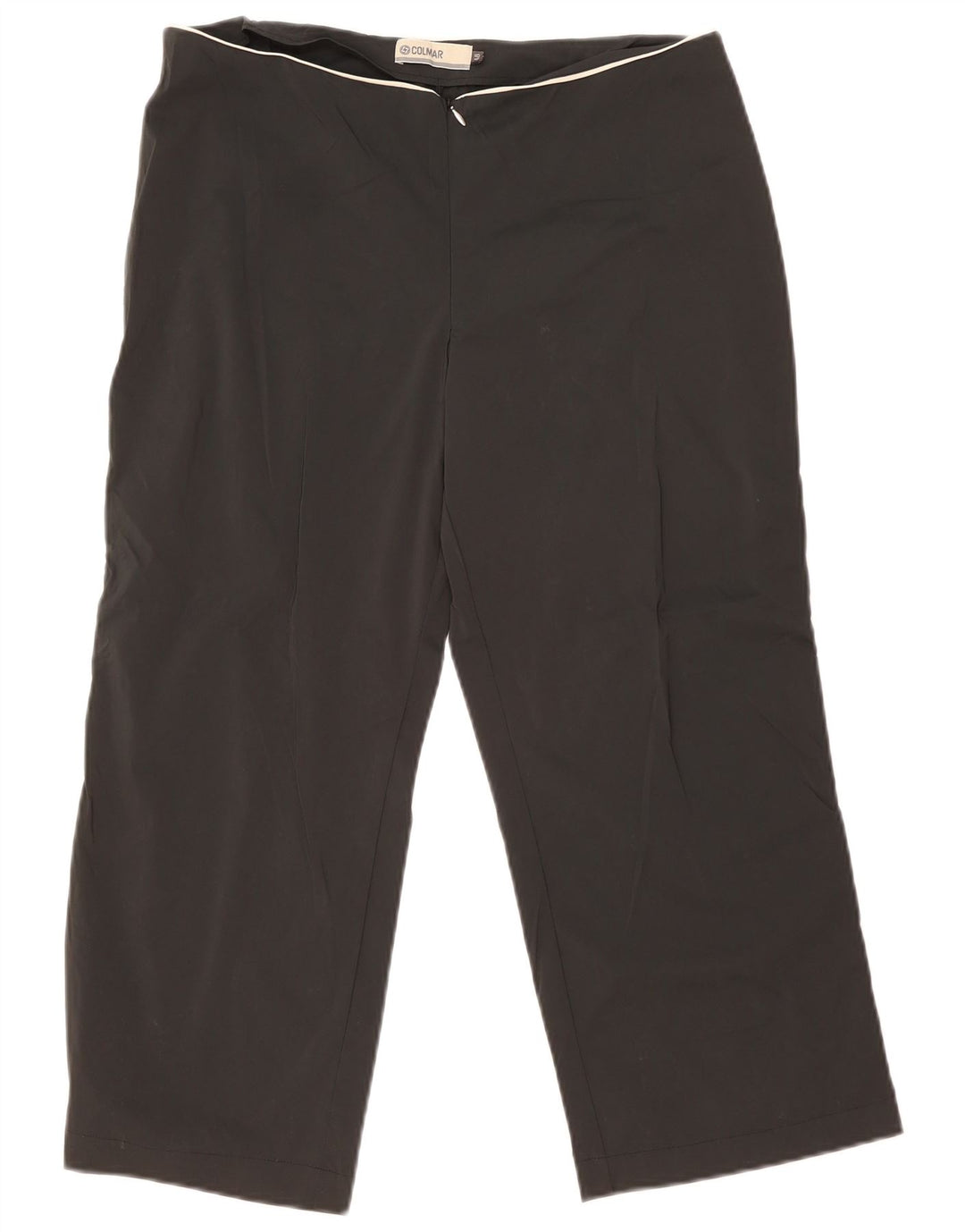 Colmar Γυναικείο Cropped Παντελόνι IT 48 XL W34 L24 Μαύρο Πολυαμίδιο