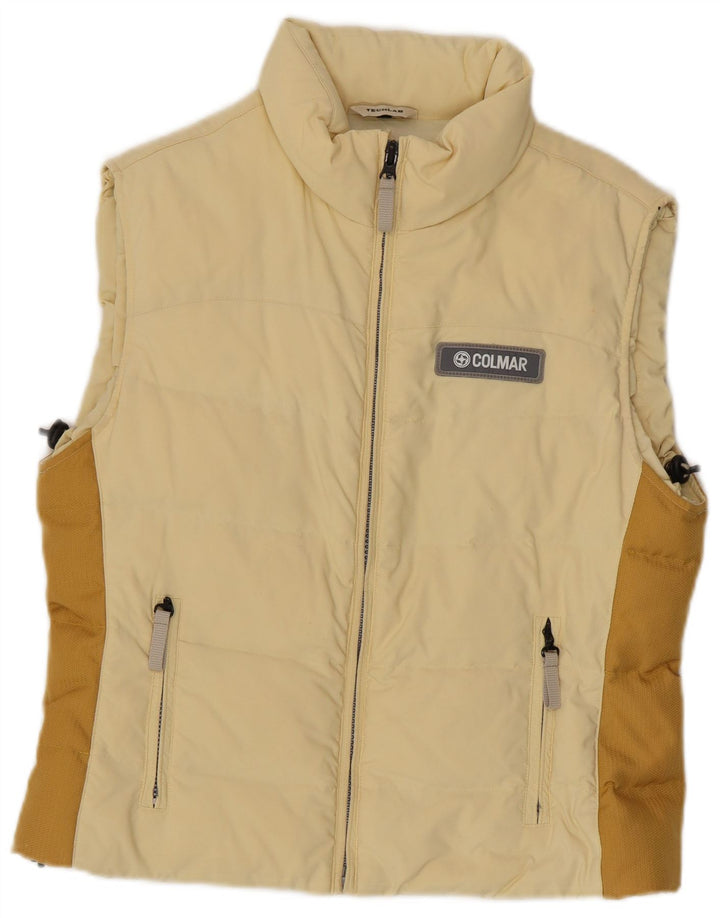 Colmar Γυναικεία επένδυση Gilet IT 44 Medium Beige Colourblock Πολυαμίδιο