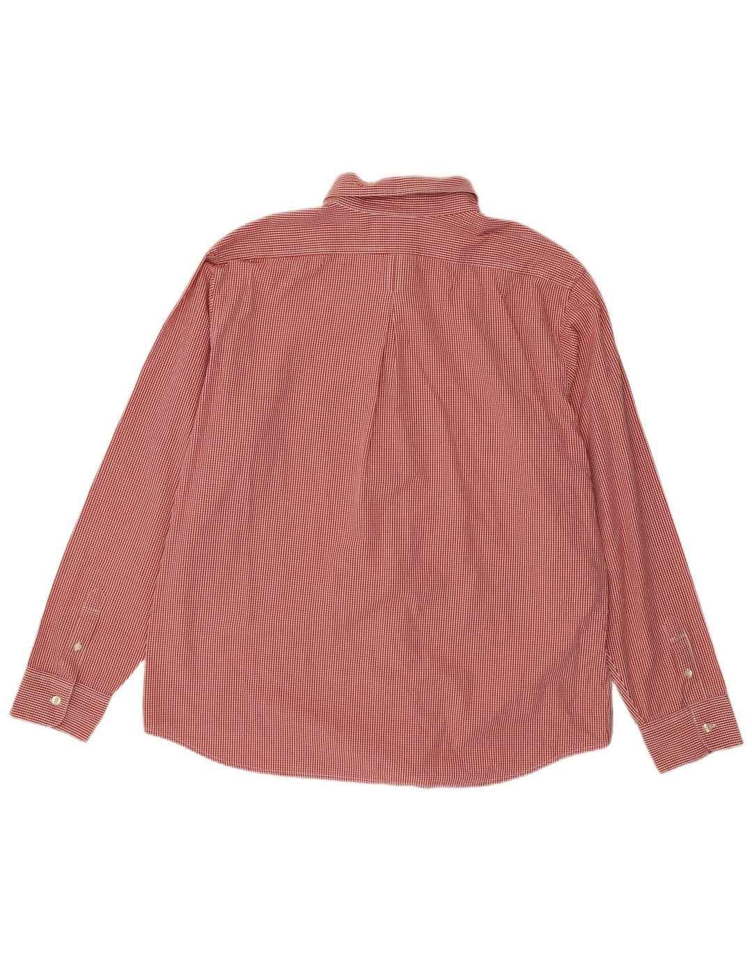 Ανδρικό πουκάμισο Dockers XL Red Gingham Cotton