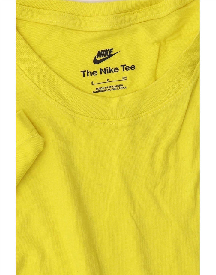 Ανδρικό μπλουζάκι Nike τοπ μικρό κίτρινο
