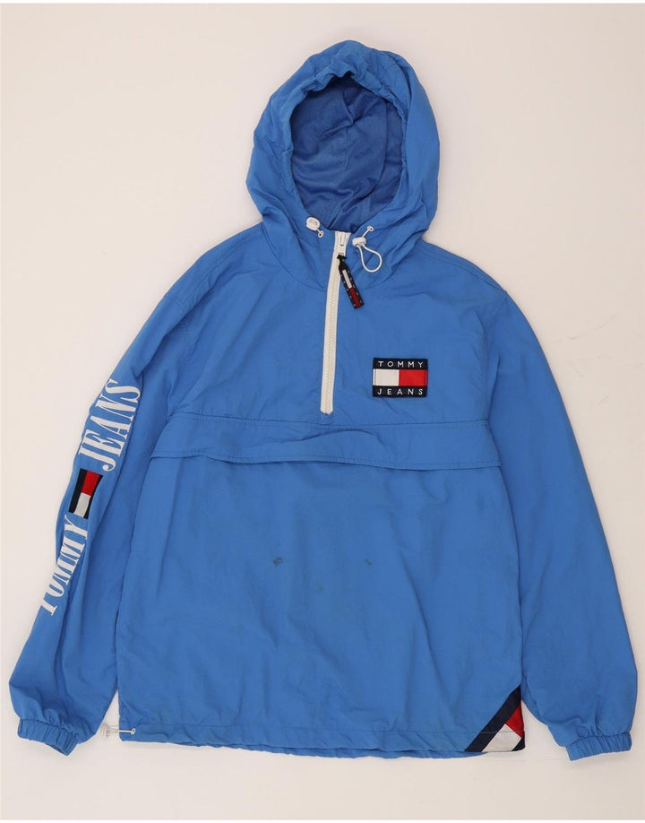 Tommy Hilfiger Ανδρικό μπουφάν Anorak με κουκούλα UK 38 Medium Blue