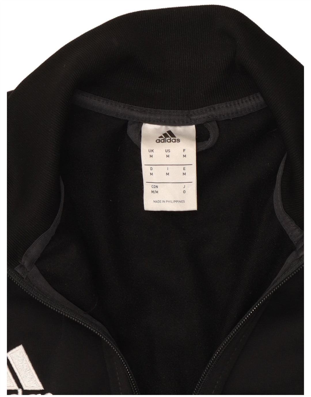 Ανδρική αθλητική φόρμα Adidas Top Jacket Medium Black Colourblock Polyester