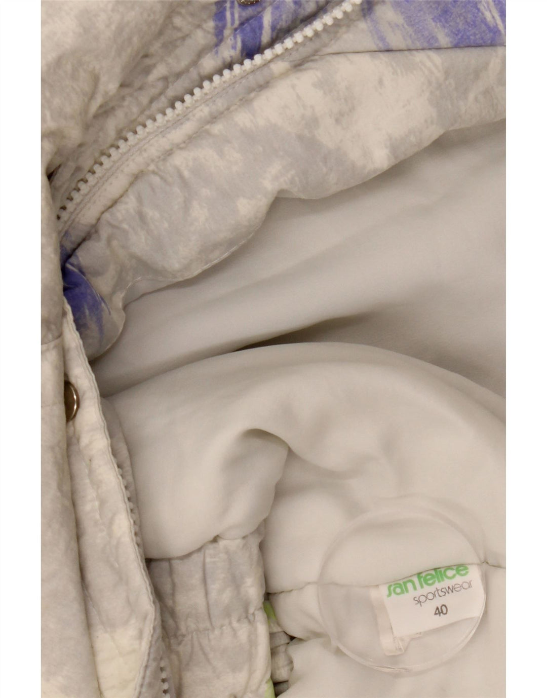 SAN FELICE Γυναικείο Αντιανεμικό Μπουφάν EU 40 Medium Grey Colourblock