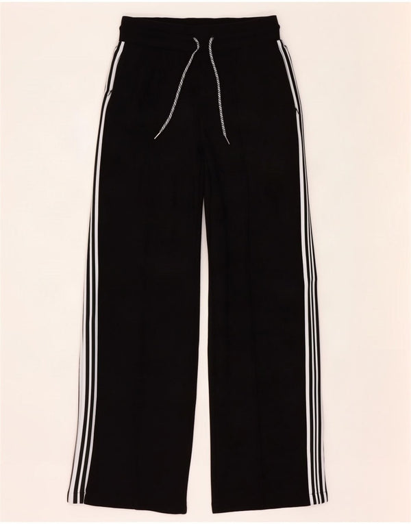 Marks & Spencer Γυναικεία φόρμα παντελόνια UK 10 Small Black ριγέ