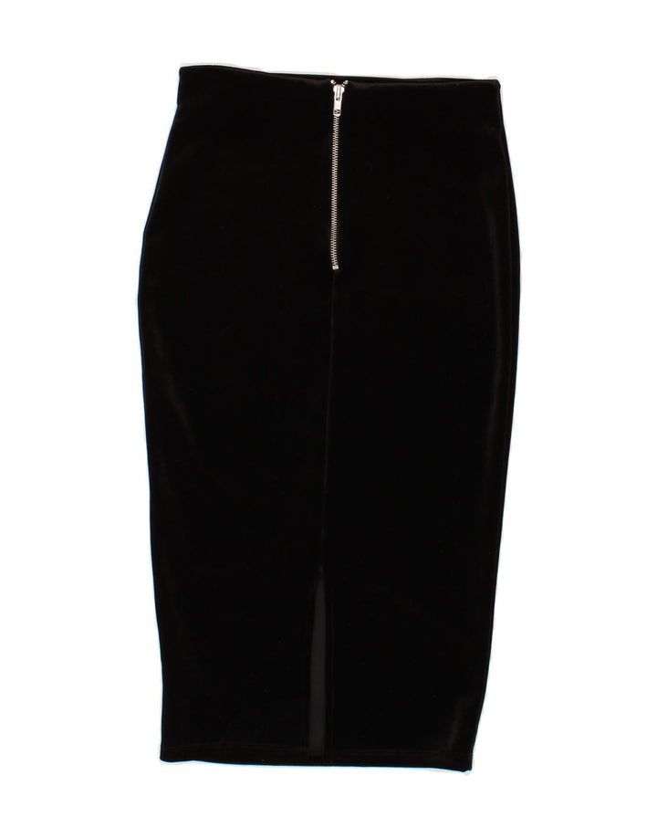 WAREHOUSE Womens Pencil Skirt UK 6 XS W24  Black Polyester Vintage Warehouse and Second-Hand Warehouse from Messina Hembry 