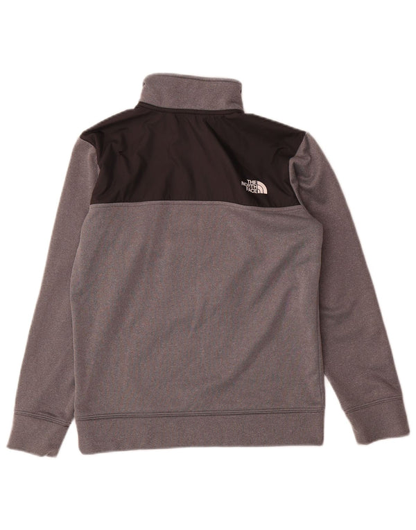 The North Face Boys Sweatshirt Jumper 9-10 Years medium Grey Colourblock