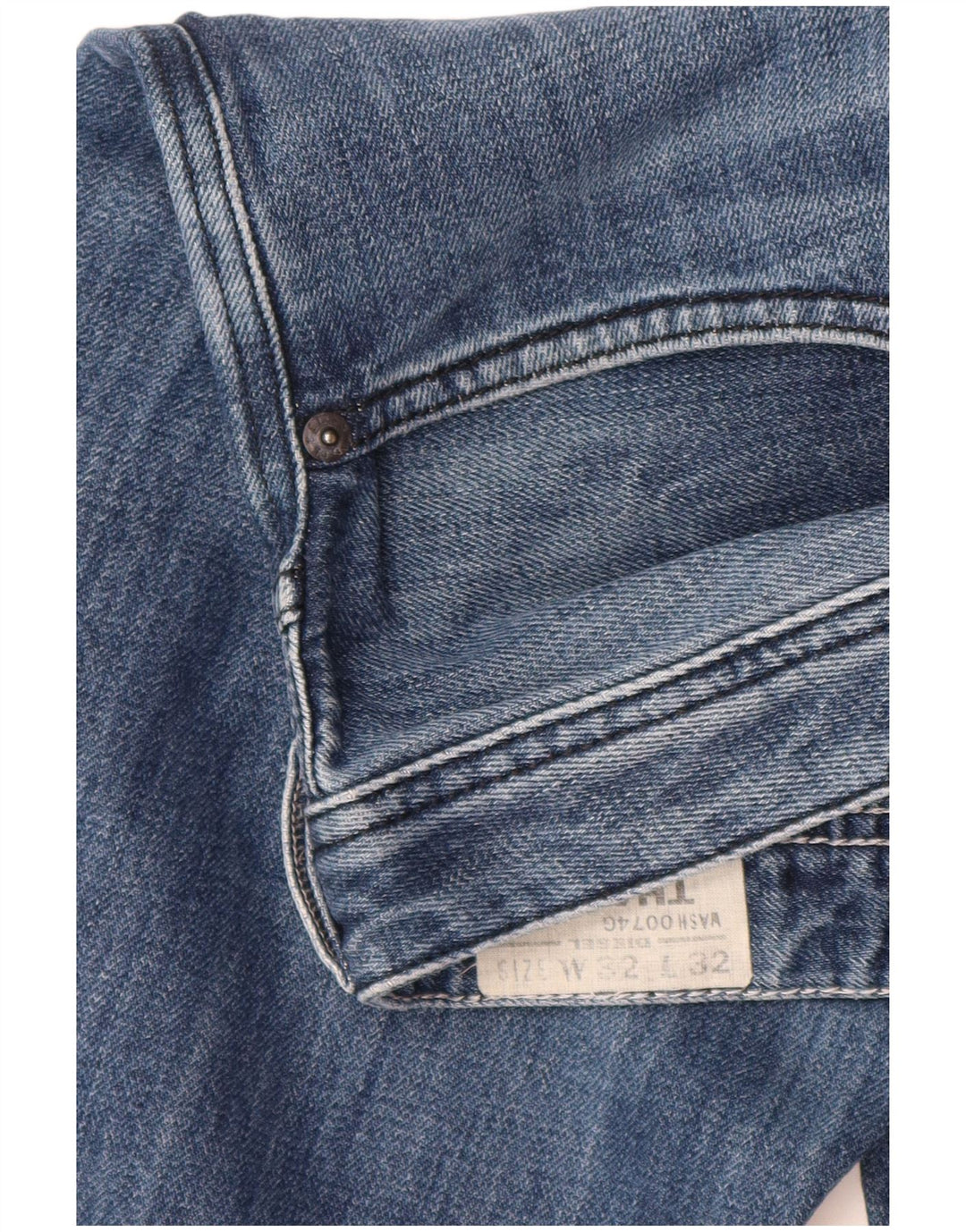 Diesel Ανδρικό Slim Jeans W32 L32 Μπλε βαμβακερό