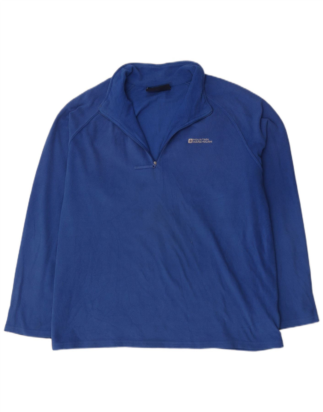 Mountain Warehouse Ανδρικό φερμουάρ Fleece Jumper XL Blue Polyester