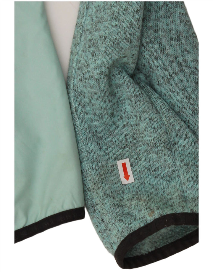 HELLY HANSEN Γυναικεία αθλητική φόρμα Top Jacket UK 14 Large Green Colourblock