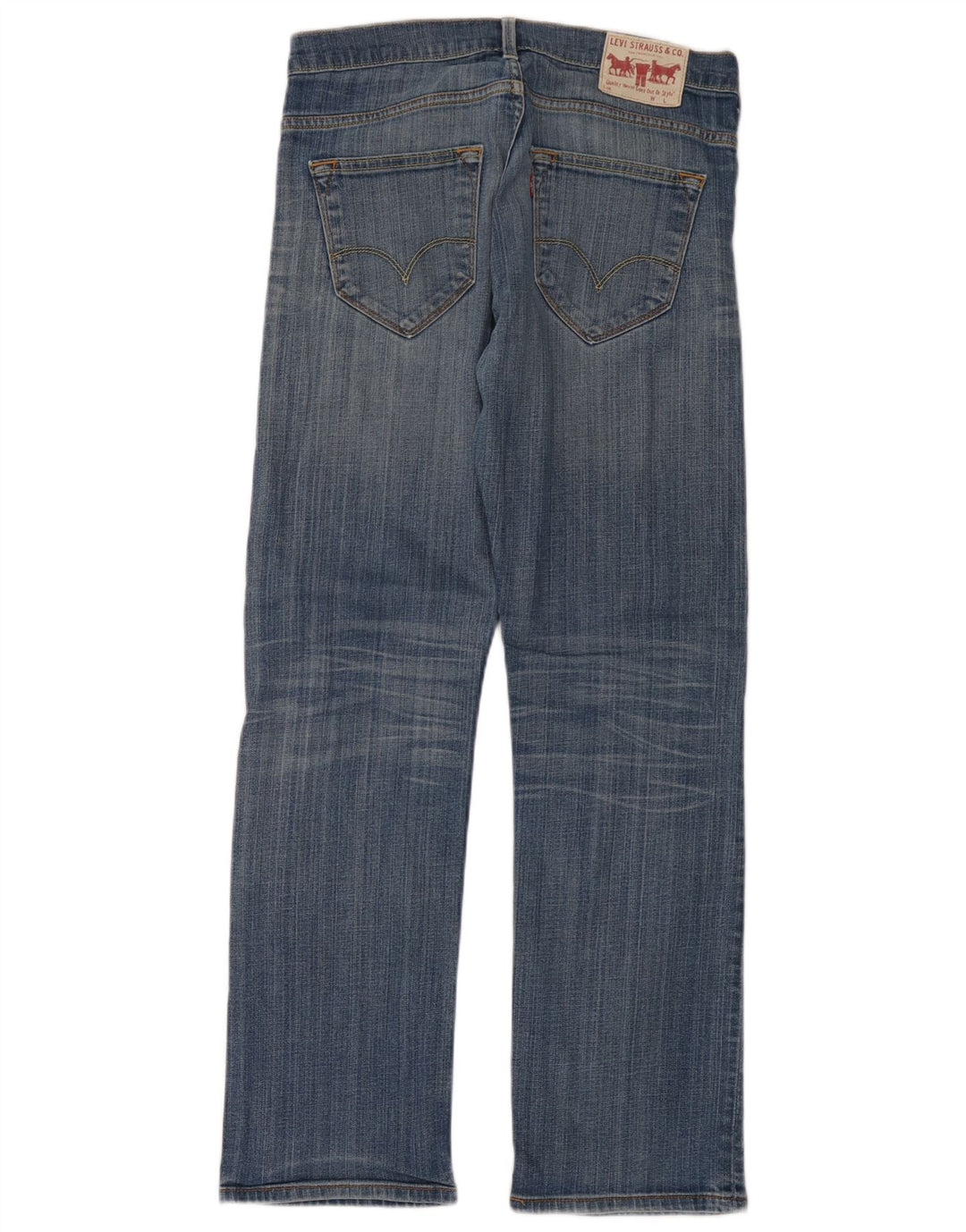 Ανδρικό τζιν Levi's Straight W32 L32 Μπλε βαμβακερό