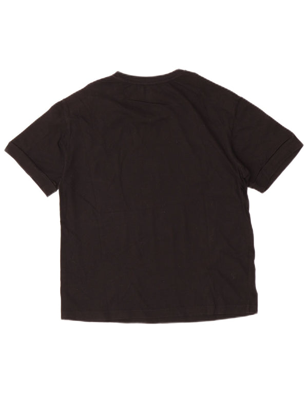 Emporio Armani Boys Graphic T-Shirt Top 11-12 Years Μαύρο