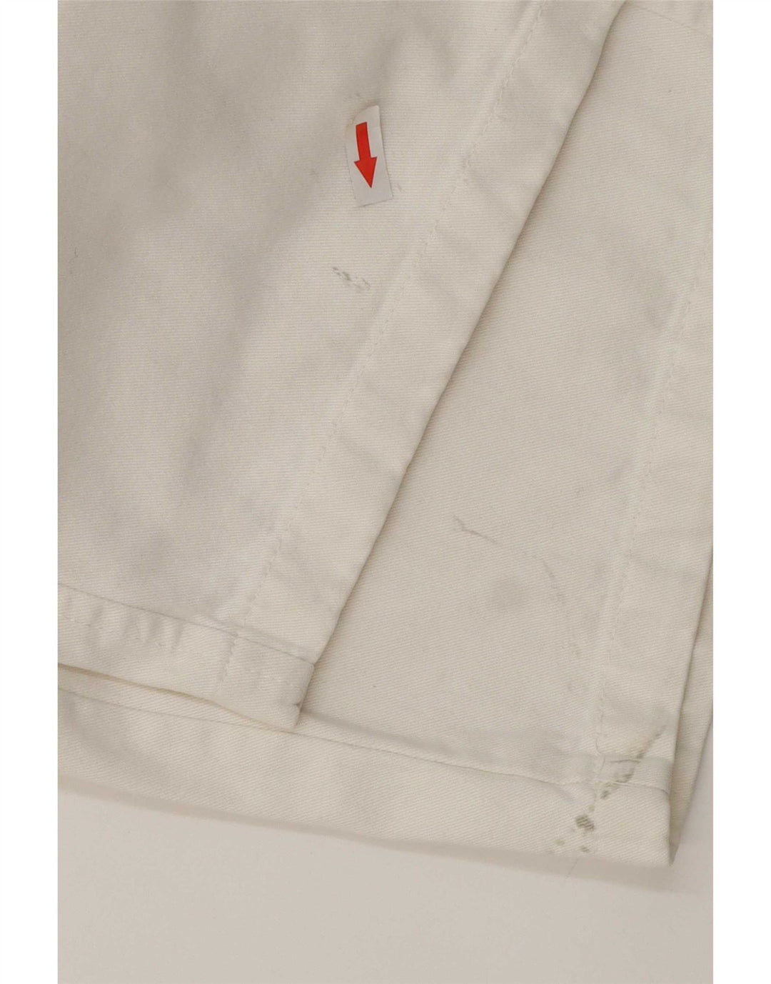 Zara Γυναικείο ίσιο παντελόνι Cargo EU 42 Large W32 L32 Λευκό