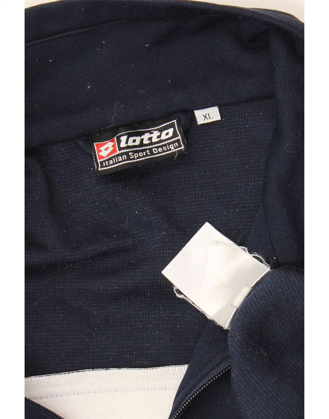 Ανδρικό φούτερ Lotto με φερμουάρ Jumper XL Navy Blue Polyester