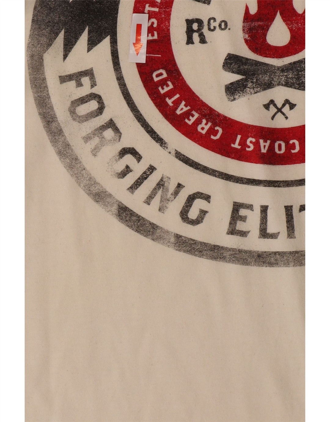 Ανδρικό γραφικό T-Shirt Reebok Top Medium White