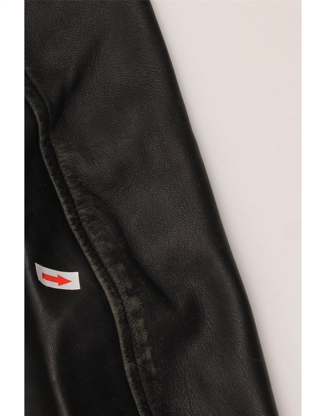 VINTAGE Ανδρικό Δερμάτινο Μπουφάν UK 42 XL Μαύρο Δερμάτινο