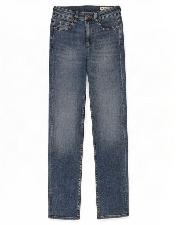Marks & Spencer Γυναικεία The Sienna Straight Jeans UK 8 Small W28 L30 Blue