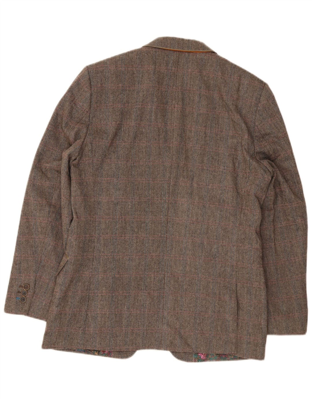 Ted Baker Ανδρικό μπουφάν blazer UK 40 Large Brown Ψαροκόκαλο