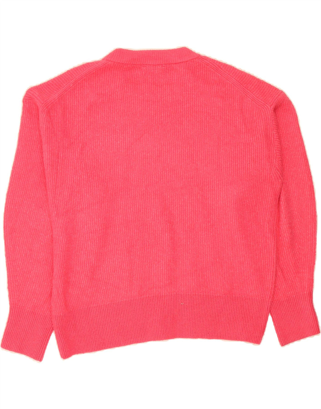 JOHN LEWIS Womens Oversized Crew Neck Jumper Sweater UK 16 Large Pink Vintage John Lewis and Second-Hand John Lewis from Messina Hembry 