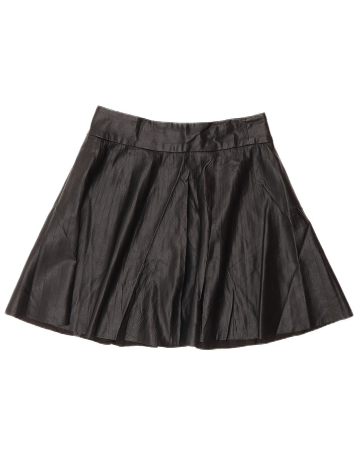 Zara Γυναικεία Μίνι Φούστα από Faux Leather Small W26 Black Polyester