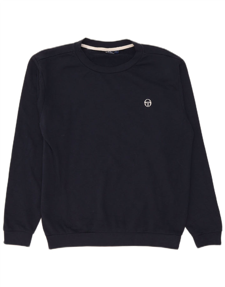 Ανδρικό φούτερ Sergio Tacchini Jumper Large Navy Blue από βαμβάκι