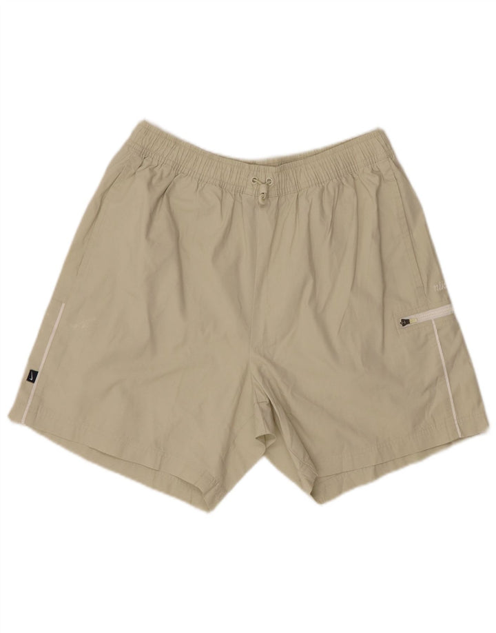 Ανδρικό αθλητικό σορτς Nike UK 39/41 μεσαίο μπεζ πολυεστέρας