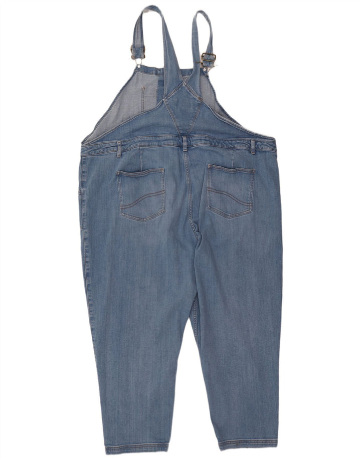 Fat Face Γυναικεία Dungarees Tapered Jeans UK 24 4XL W48 L25 Blue Cotton
